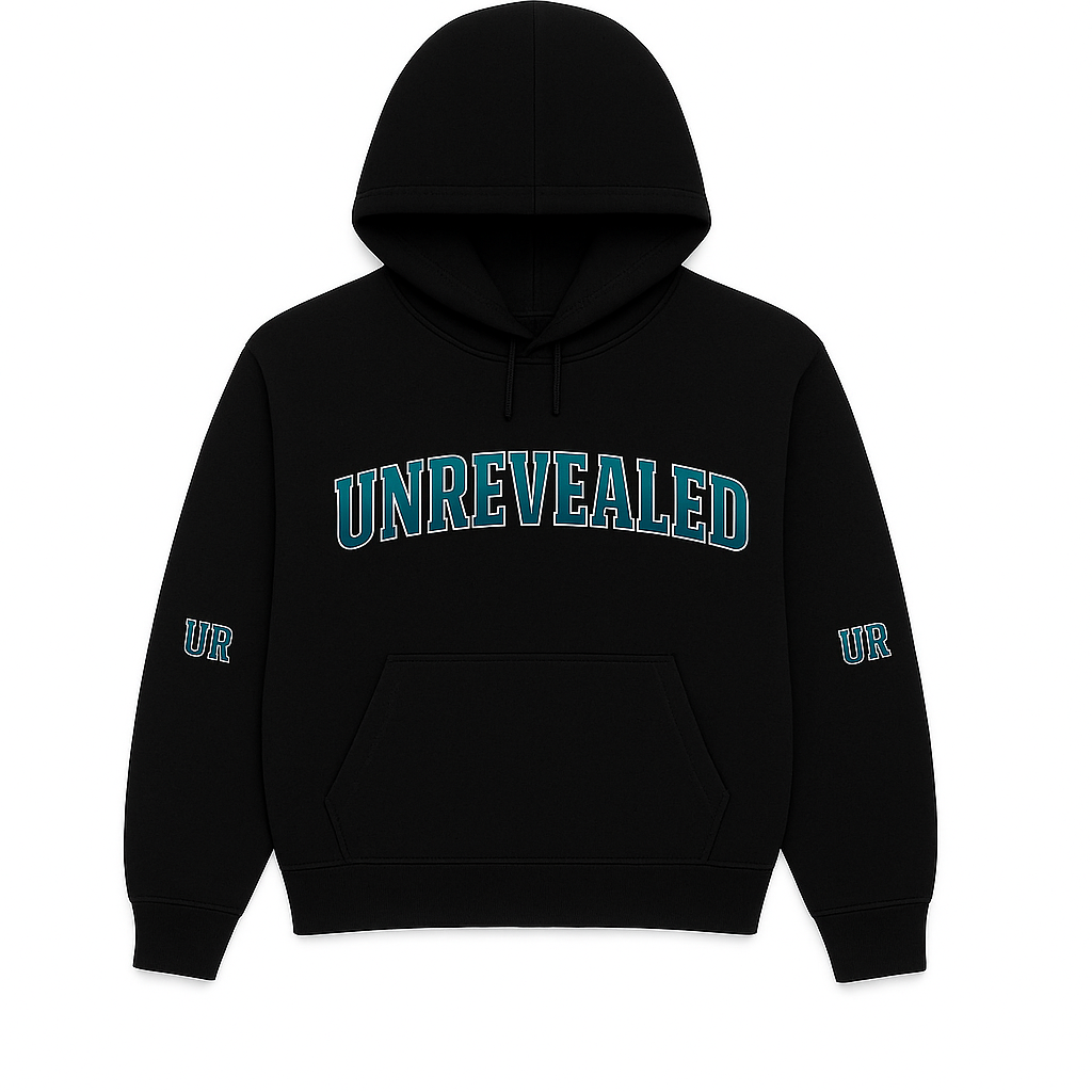 “ENGRAVED” HOODIE - TEAL